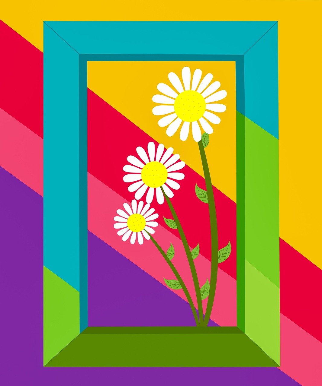 daisies, flower wallpaper, beautiful flowers, mobile wallpaper 4k, samsung wallpaper, frame, flower, floral, design, wallpaper, iphone wallpaper, lock screen wallpaper, nature, mobile wallpaper, beautiful wallpaper, phone wallpaper, flower background, bloom, floral background, ipad wallpaper, petals